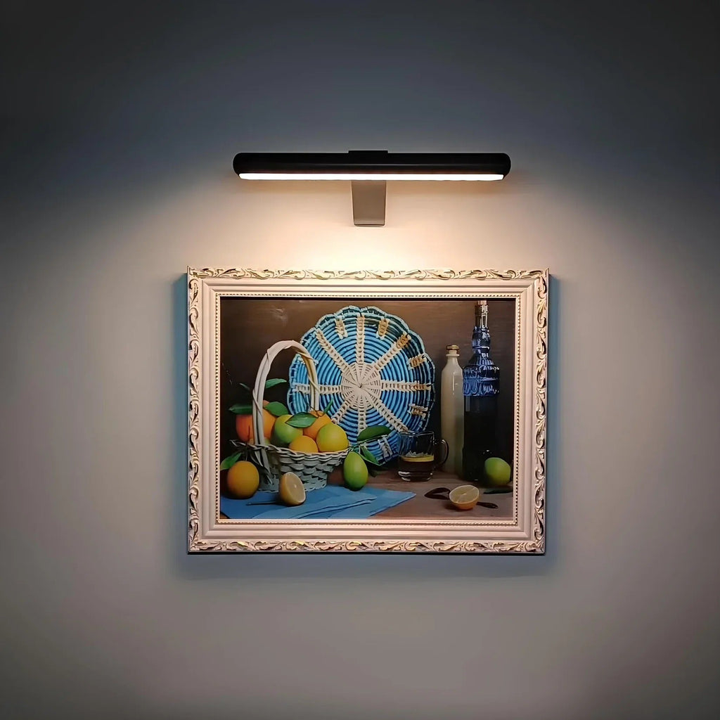 ArtGlow LED-Wandlampe – Kabellose Eleganz für Kunstwerke 6