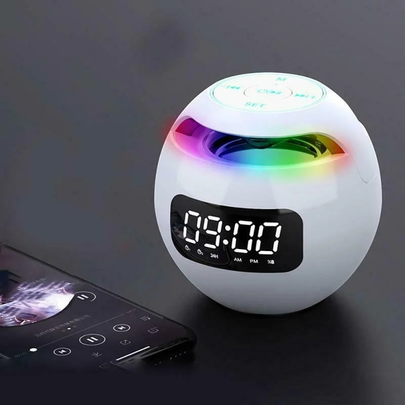 Digitaler LED Wecker Mit Bluetooth – Stylisches Nachtlicht Für Jeden Raum 2